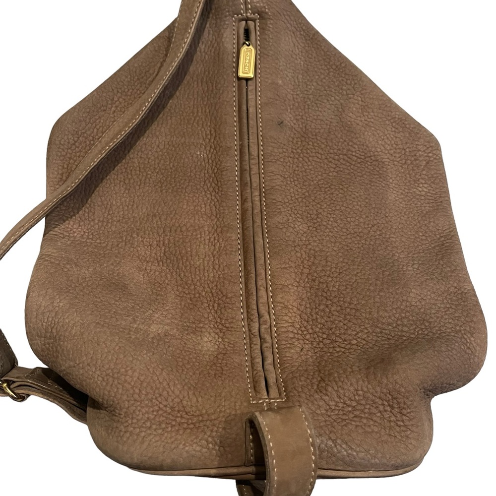 Vintage COACH Sonoma Flat Pack Nubuc #4944 Luxury Designer Sling Backpack RARE - Picture 9 of 16